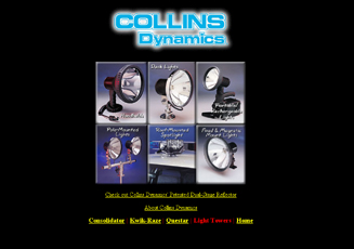 Website design for Collins Dynamics
