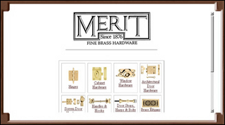 internet design for Merit Metal