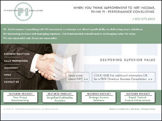 Corporate Website Design for FI-Performance Consulting