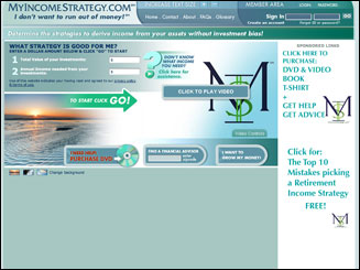 Website Design for MyIncomeStrategy.com