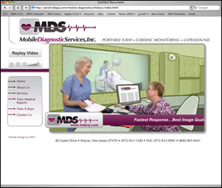 Website Design for Mobile Diagnostic Services