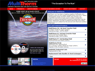 Corporate Internet Website for MultiTherm