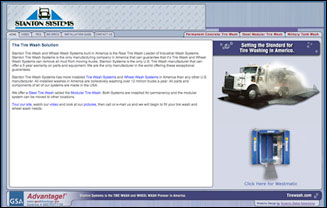 Internet Website Design for Stanton Systems