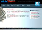 Website Internet Design for MultiTherm Coils