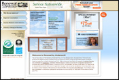 Website Internet Design for Andersen Windows
