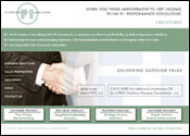 Website Design for FI - Performance Consulting