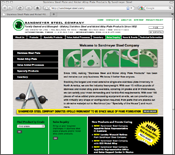 Website Internet Design for Sandmeyer Steel Company