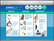 Website Internet Design for Symbols For Life