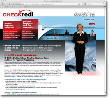 CHECKredi Website Design & Development by DDA