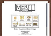 Website design services for Merit Metal