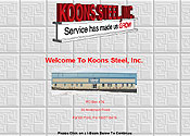 Website development for Koons Steel