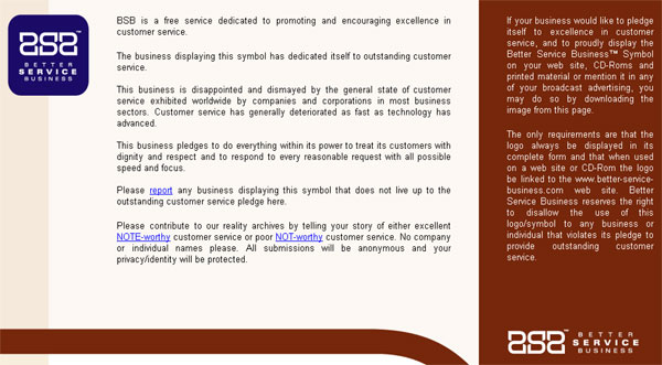 Website development for Better Service Business