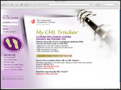 Website Internet Design for My CML Tracker