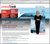 Internet Website Design for CheckRedi