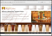 Website Internet Design for Modernview Designer Series