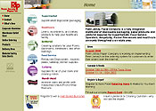 Internet website design for Penn Jersey Paper