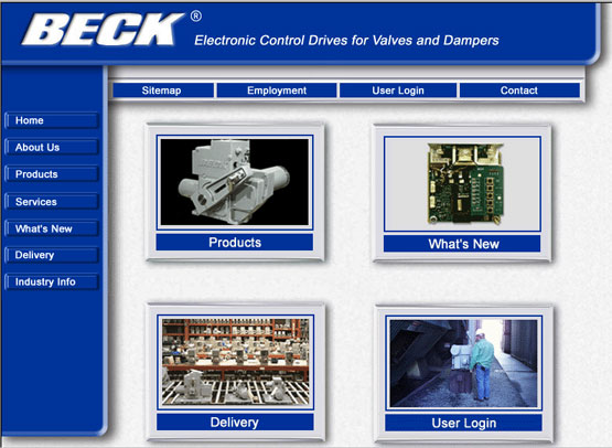 Programming Wesite development for Harold Beck and Sons