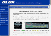 Programming Wesite development for Harold Beck and Sons