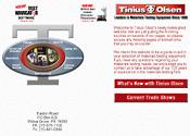 Website design services for Tinius Olsen