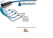 Website design services for Ross Industries