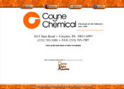 Website development for Coyne Chemical