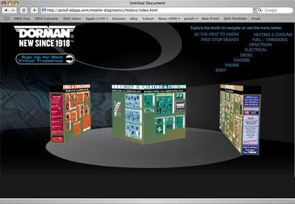 internet website design for Dorman